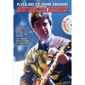 Playalong 6 Chord Songbook Guitar Book & CD