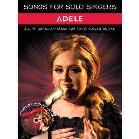 Songs for Solo Singers Adele BK/CD