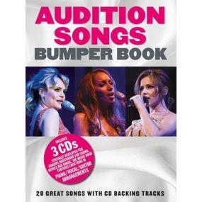 Audition Songs Bumper Book Bk/3cd