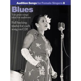 Audition Songs for Female Singers 8 Blues BK/CD