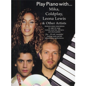 Play Piano With Mika Coldplay Leona Lewis Book & CD