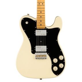 Fender American Professional II Telecaster Deluxe, Maple Fingerboard in Olympic White