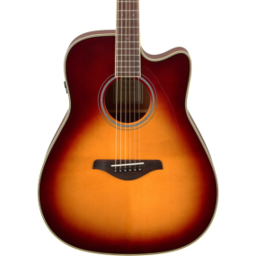 Yamaha FGC TA TransAcoustic Guitar in Brown Sunburst