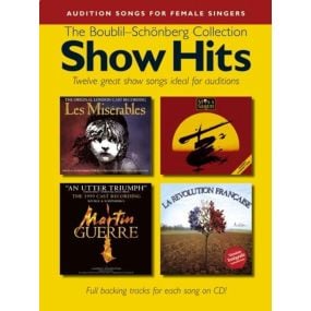 Audition Songs for Female Singers Show Hits BK/CD