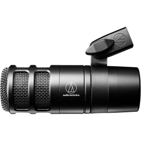 Audio Technica AT2040 Hypercardioid Dynamic Microphone for Podcasting/Streaming *FREE Accessories and Merch via Redemption