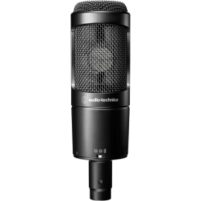 Audio Technica AT2050 Large Diaphragm Multi Pattern Condenser Microphone in Black