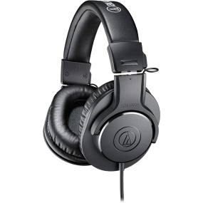 Audio Technica ATH-M20x Professional Studio Closed-back Monitoring Headphones in Black