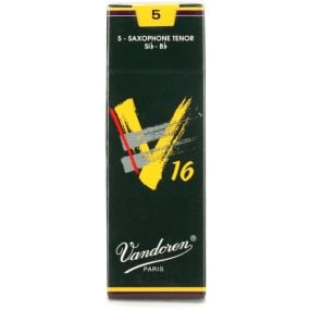 Vandoren V16 Tenor Sax Reed Strength 5.0 (Pack Of 5)