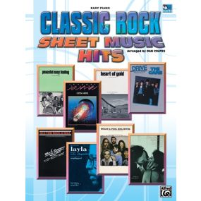 Classic Rock Sheet Music Hits Easy Piano