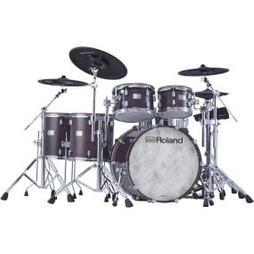 Roland VAD716 V-Drums Acoustic Design Kit in Gloss Ebony