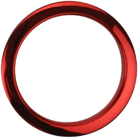 Bass Drum O's HCR4 4" Bass Drum Port in Red Chrome