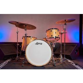 Ludwig Continental Series Classic 4-Piece Shell Pack (22BD, 12TT, 16FT, 14SN) - Natural Maple