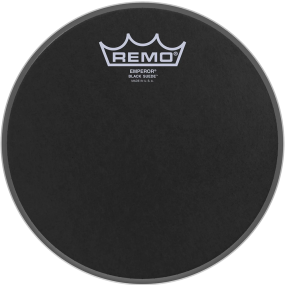 Remo Emperor Black Suede Batter 8" Drumhead 