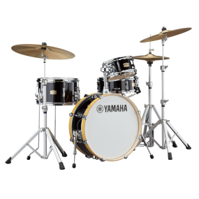 Yamaha Stage Custom Birch Hip 4 Pice Drum Kit in Raven Black