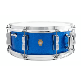 Ludwig Legacy Mahogany Jazz Fest Series 5.5" x 14" Blue Sparkle Snare Drum