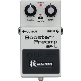 BOSS BP-1W WAZA CRAFT Booster/Preamp Pedal