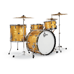 Gretsch Brooklyn 3-Piece 22" Shell Pack in Antique Oyster Nitron