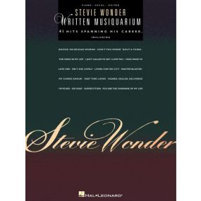 Stevie Wonder Written Musiquarium PVG