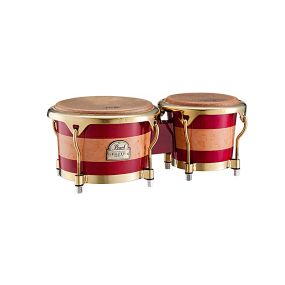 Pearl Bongos Elite Series Wood 7" + 9" in Cherry Eucalyptus