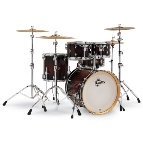 Gretsch Catalina Maple 5 Piece Drum Kit in Deep Cherry Burst