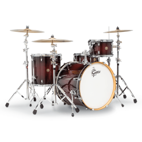 Gretsch Catalina Maple 4 Piece Drum Kit in Deep Cherry Burst