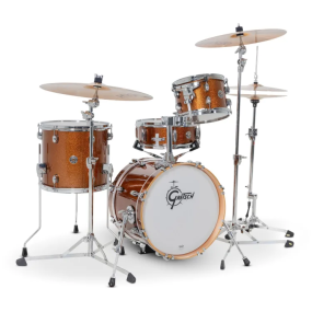 Gretsch Drums Catalina Club Micro 4-Piece Shell Pack in Bronze Sparkle