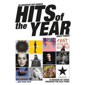 HITS OF THE YEAR 2016 EASY PIANO