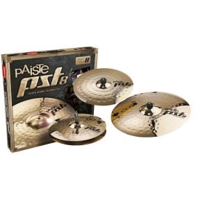 Paiste PST 8 Universal Cymbal Pack 14"/16"/20"