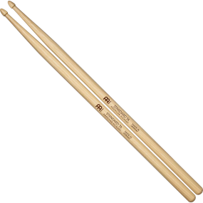 Meinl SB100 Standard 7A American Hickory Wood Tip Drumsticks