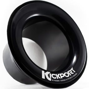 Kick Port FX2 Sonic Enhancement Bass Drum Port in Black