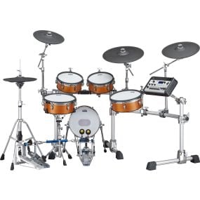 
Yamaha DTX10K-M Mesh Heads Electronic Drum Kit in Real Wood Finish