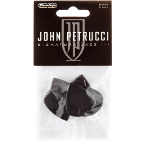 Jim Dunlop Player's Pack John Petrucci Signature Jazz III Guitar Pick 6 pack