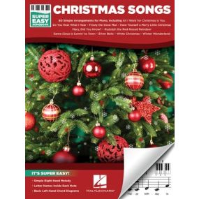 CHRISTMAS SONGS SUPER EASY SONGBOOK