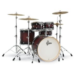 Gretsch Catalina Maple 5 piece Drum Kit in Satin Deep Cherry Burst