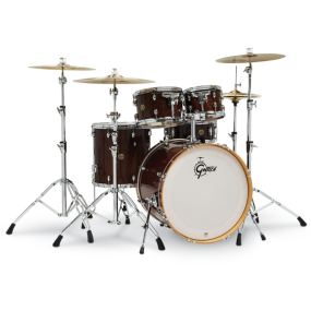 Gretsch Catalina Maple 5 Piece Drum Kit in Walnut Glaze