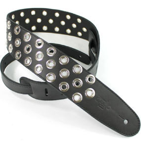 DSL 2.5 Inch Large Eyelet Strap in Black