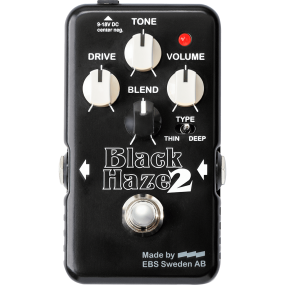 EBS Black Haze 2 Distortion/Overdrive Pedal