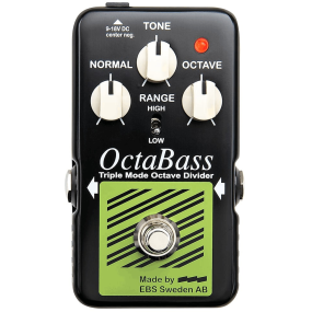 EBS OctaBass Blue Label Triple Mode Octave Divider Pedal