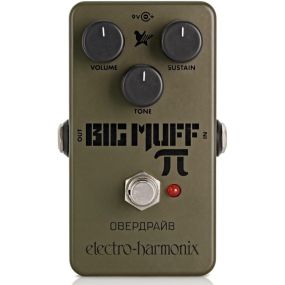 Electro Harmonix Green Russian Big Muff Pi Fuzz Pedal