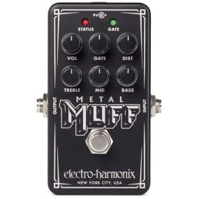 Electro Harmonix Nano Metal Muff DISTORTION WITH NOISE GATE Pedal