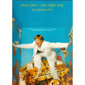 Elton John One Night Only The Greatest Hits PVG