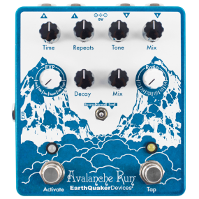 EarthQuaker Devices Avalanche Run V2 Delay and Reverb Pedal