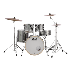 Pearl Export 20" Fusion 5 Piece Drum Kit in Smokey Chrome