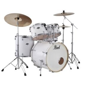 Pearl EXX Export Plus 22" Fusion 5 Piece Drum Kit in Pure White **DISCONTINUED**