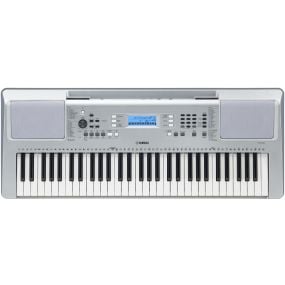 Yamaha YPT370 61 Key Portable Keyboard In Silver