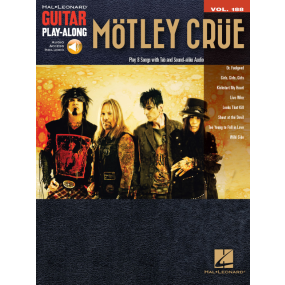 Motley Crüe Guitar Play Along Volume 188 Tab