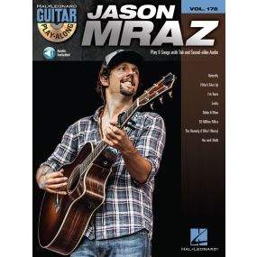 Jason Mraz Guitar Play Along Volume 178 BK/CD
