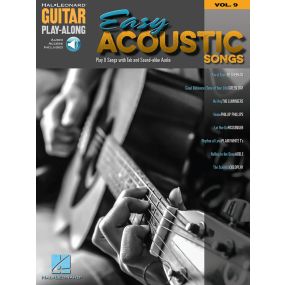 Easy Acoustic Songs Guitar Playalong Volume 9 BK/OLA