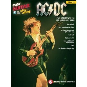 AC/DC Easy Guitar Playalong Volume 13 BK/OLA