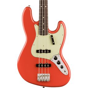 Fender Vintera II '60s Jazz Bass, Rosewood Fingerboard in Fiesta Red